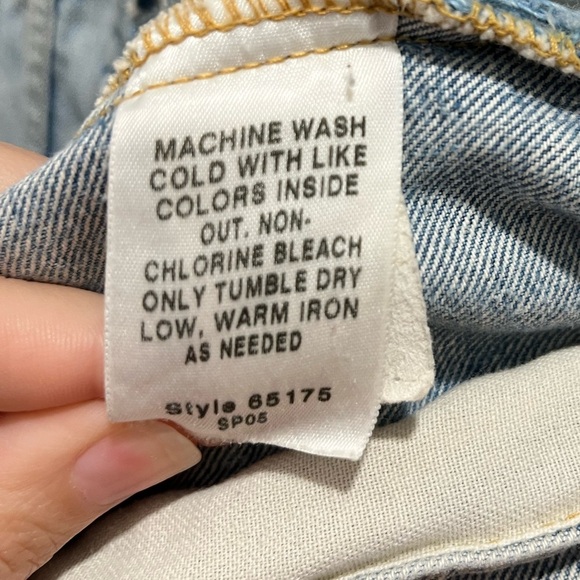 J. Crew Y2K Vintage Light Wash Denim Jacket Small distressed broken in frayed - Picture 15 of 15